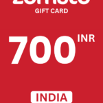 Zomato ₹700 INR Gift Card (India) - Digital Code