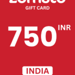 Zomato ₹750 INR Gift Card (India) - Digital Code