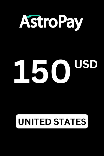 AstroPay $150 USD Card (United States) - Digital Code
