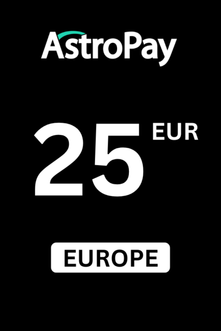 AstroPay €25 EUR Gift Card (Europe) - Digital Code