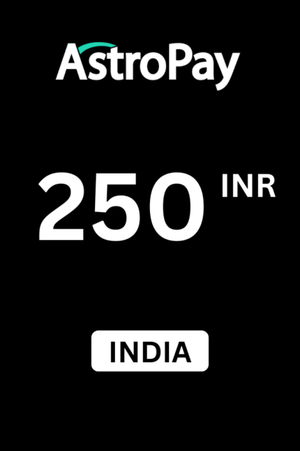 AstroPay ₹250 INR Gift Card (India) - Digital Code