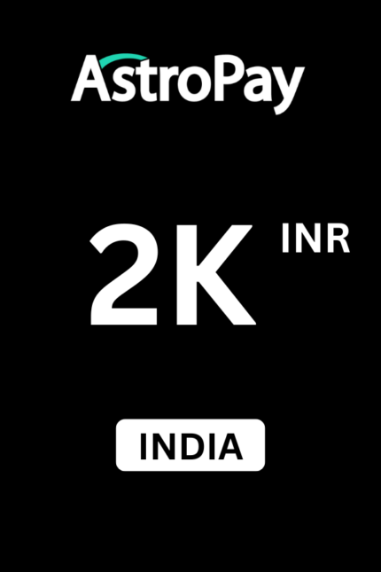 AstroPay ₹2000 INR Gift Card (India) - Digital Code