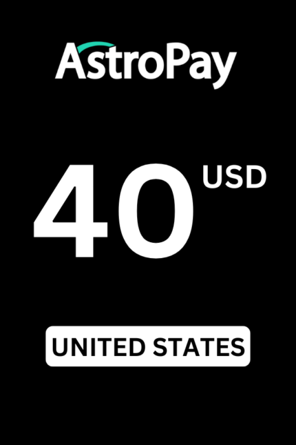AstroPay $40 USD Card (United States) - Digital Code