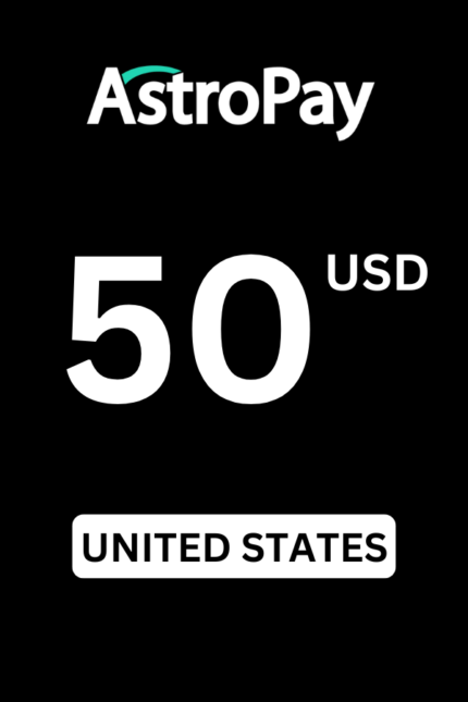 AstroPay $50 USD Card (United States) - Digital Code