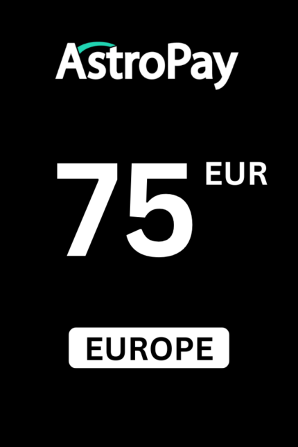 AstroPay €75 EUR Gift Card (Europe) - Digital Code