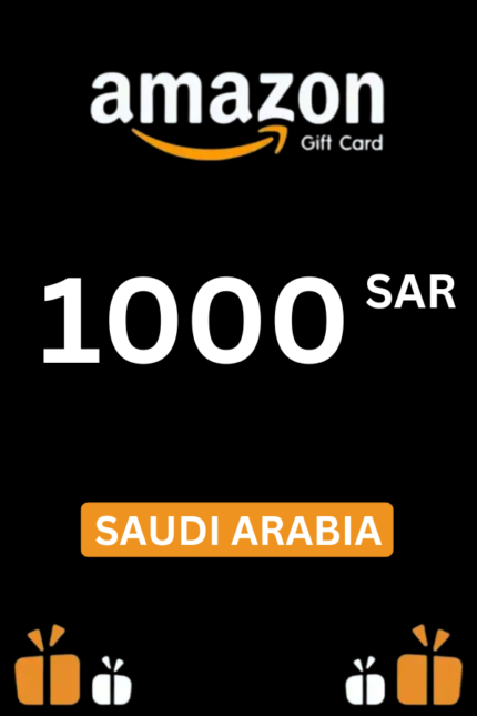 Amazon 1000 SAR Gift Card (Saudi Arabia) - Digital Code