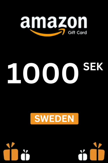 Amazon 1000 SEK Gift Card (Sweden) - Digital Code