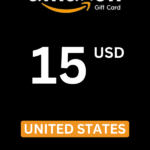 Amazon $15 USD Gift Card (United States) - Digital Code