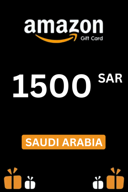 Amazon 1500 SAR Gift Card (Saudi Arabia) - Digital Code