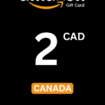 Amazon $2 CAD Gift Card (Canada) - Digital Code
