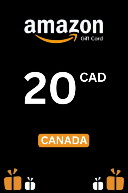 Amazon $20 CAD Gift Card (Canada) - Digital Code