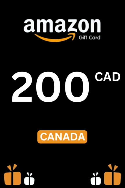 Amazon $200 CAD Gift Card (Canada) - Digital Code