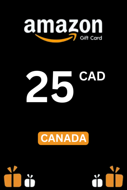Amazon $25 CAD Gift Card (Canada) - Digital Code