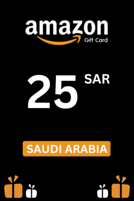 Amazon 25 SAR Gift Card (Saudi Arabia) - Digital Code