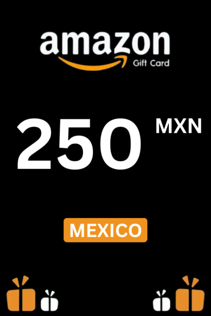 Amazon $250 MXN Gift Card (Mexico) - Digital Code