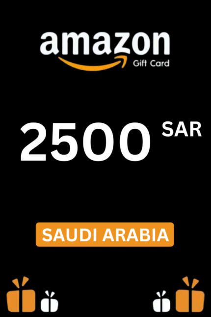 Amazon 2500 SAR Gift Card (Saudi Arabia) - Digital Code