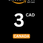 Amazon $3 CAD Gift Card (Canada) - Digital Code
