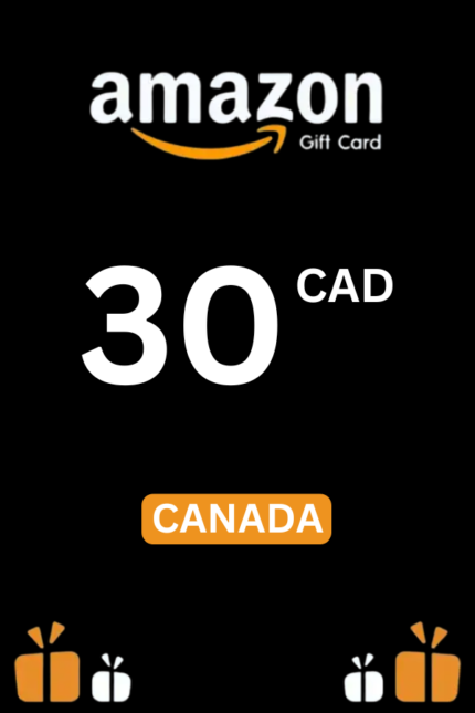 Amazon $30 CAD Gift Card (Canada) - Digital Code