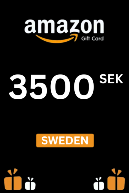 Amazon 3500 SEK Gift Card (Sweden) - Digital Code
