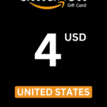 Amazon $4 USD Gift Card (United States) - Digital Code