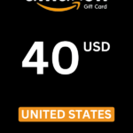 Amazon $40 USD Gift Card (United States) - Digital Code