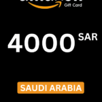 Amazon 4000 SAR Gift Card (Saudi Arabia) - Digital Code