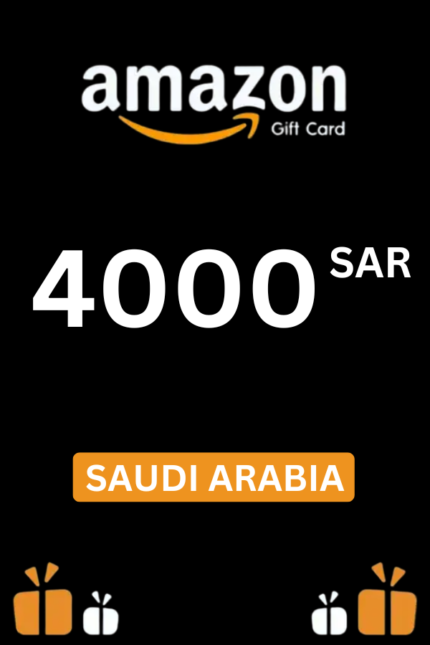 Amazon 4000 SAR Gift Card (Saudi Arabia) - Digital Code