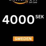 Amazon 4000 SEK Gift Card (Sweden) - Digital Code