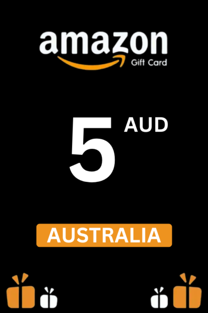 Amazon $5 AUD Gift Card (Australia) - Digital Code