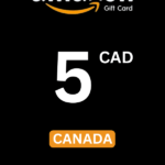Amazon $5 CAD Gift Card (Canada) - Digital Code