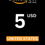 Amazon $5 USD Gift Card (United States) - Digital Code