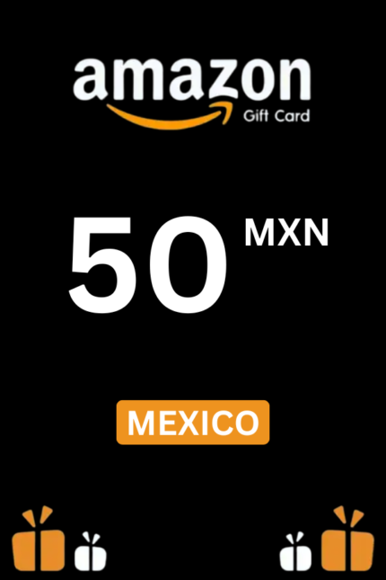 Amazon $50 MXN Gift Card (Mexico) - Digital Code