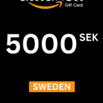 Amazon 5000 SEK Gift Card (Sweden) - Digital Code
