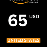 Amazon $65 USD Gift Card (United States) - Digital Code