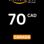 Amazon $70 CAD Gift Card (Canada) - Digital Code