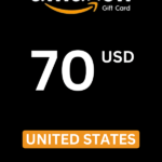 Amazon $70 USD Gift Card (United States) - Digital Code