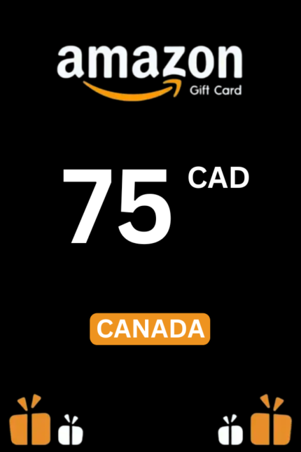 Amazon $75 CAD Gift Card (Canada) - Digital Code