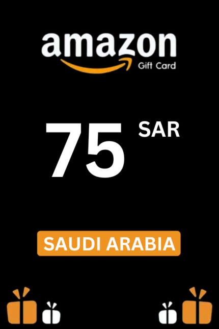 Amazon 75 SAR Gift Card (Saudi Arabia) - Digital Code