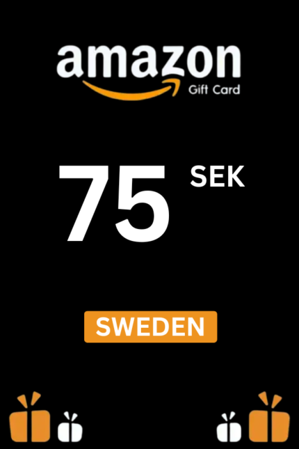 Amazon 75 SEK Gift Card (Sweden) - Digital Code