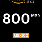 Amazon $800 MXN Gift Card (Mexico) - Digital Code