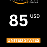 Amazon $85 USD Gift Card (United States) - Digital Code
