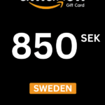 Amazon 850 SEK Gift Card (Sweden) - Digital Code