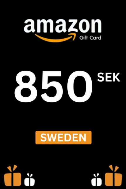 Amazon 850 SEK Gift Card (Sweden) - Digital Code