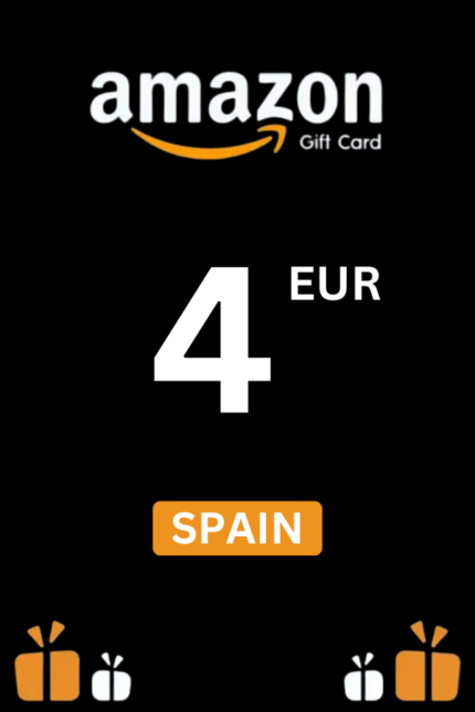 Amazon €4 EUR Gift Card (Spain) - Digital Code