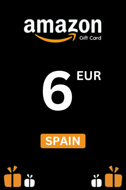 Amazon €6 EUR Gift Card (Spain) - Digital Code