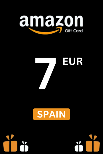 Amazon €7 EUR Gift Card (Spain) - Digital Code