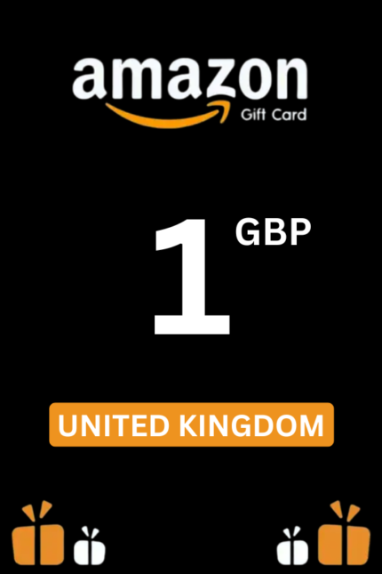 Amazon £1 GBP Gift Card (United Kingdom) - Digital Code