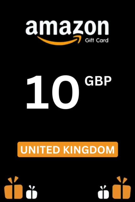 Amazon £10 GBP Gift Card (United Kingdom) - Digital Code