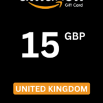 Amazon £15 GBP Gift Card (United Kingdom) - Digital Code