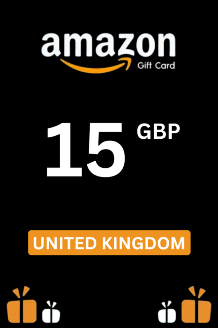 Amazon £15 GBP Gift Card (United Kingdom) - Digital Code